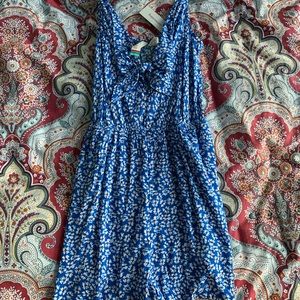 Francesca blue summer romper